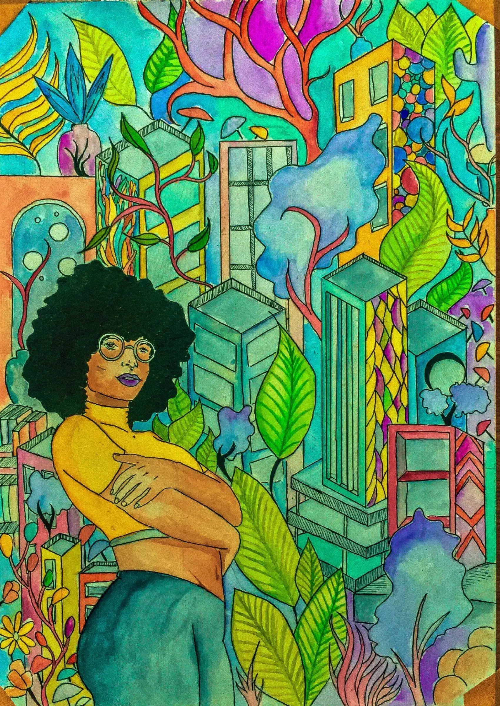 Print - Solar Punk